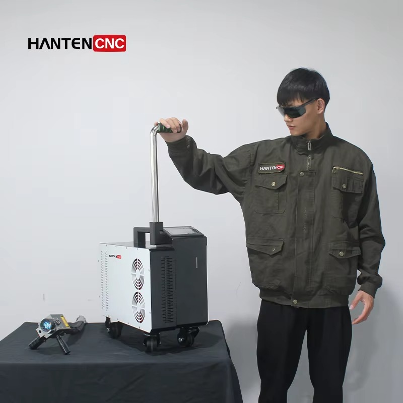 Industrial Laser Systems - Compact Laser Cleaning Tool Metal Rust