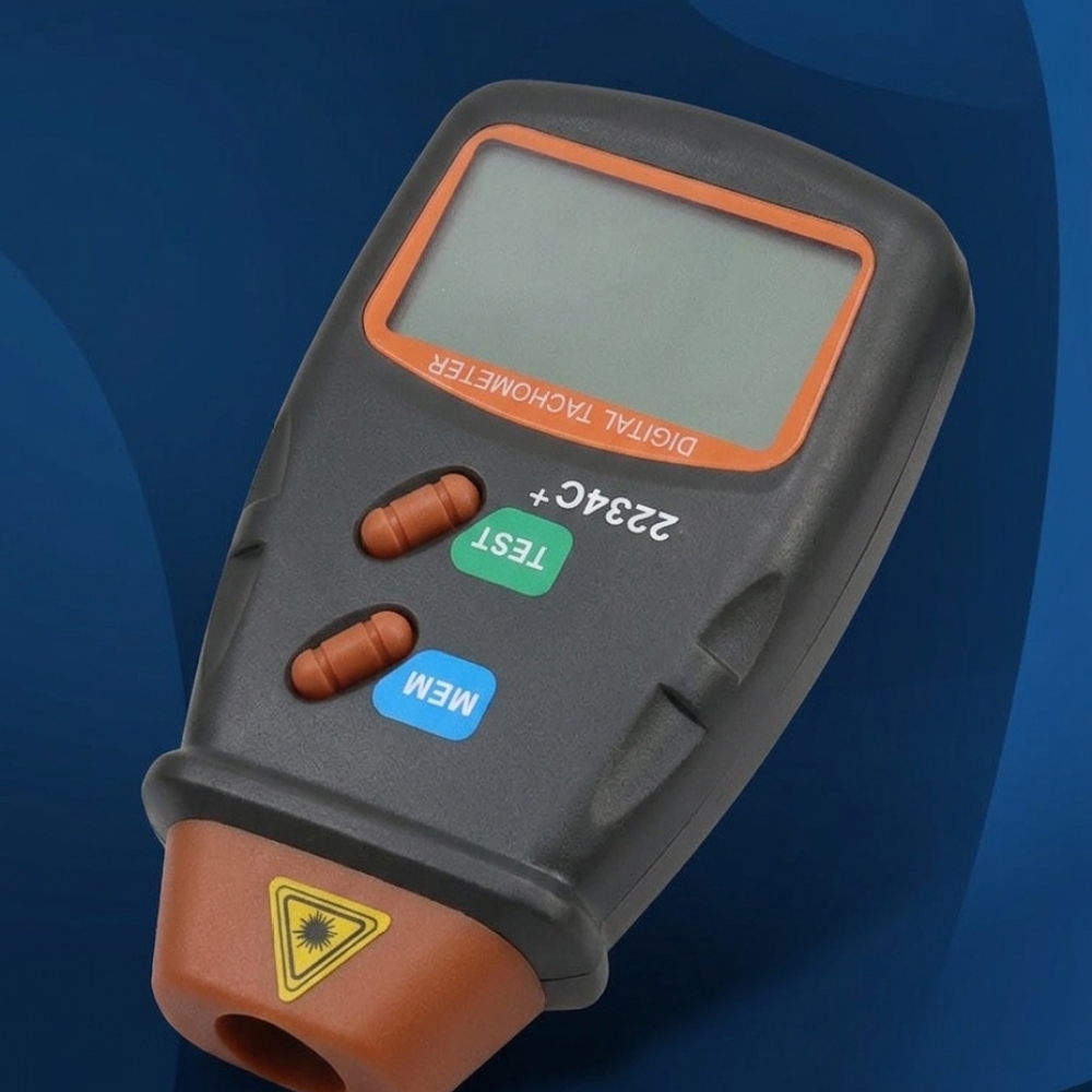 Industrial Laser Tachometer - Handheld Digital Laser Tachometer Non Contact