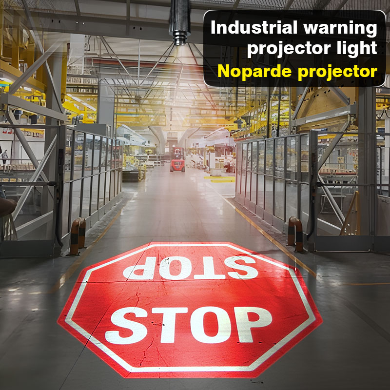 Industrial Laser Line Projector - Noparde Customized LED Stop Sign Gobo