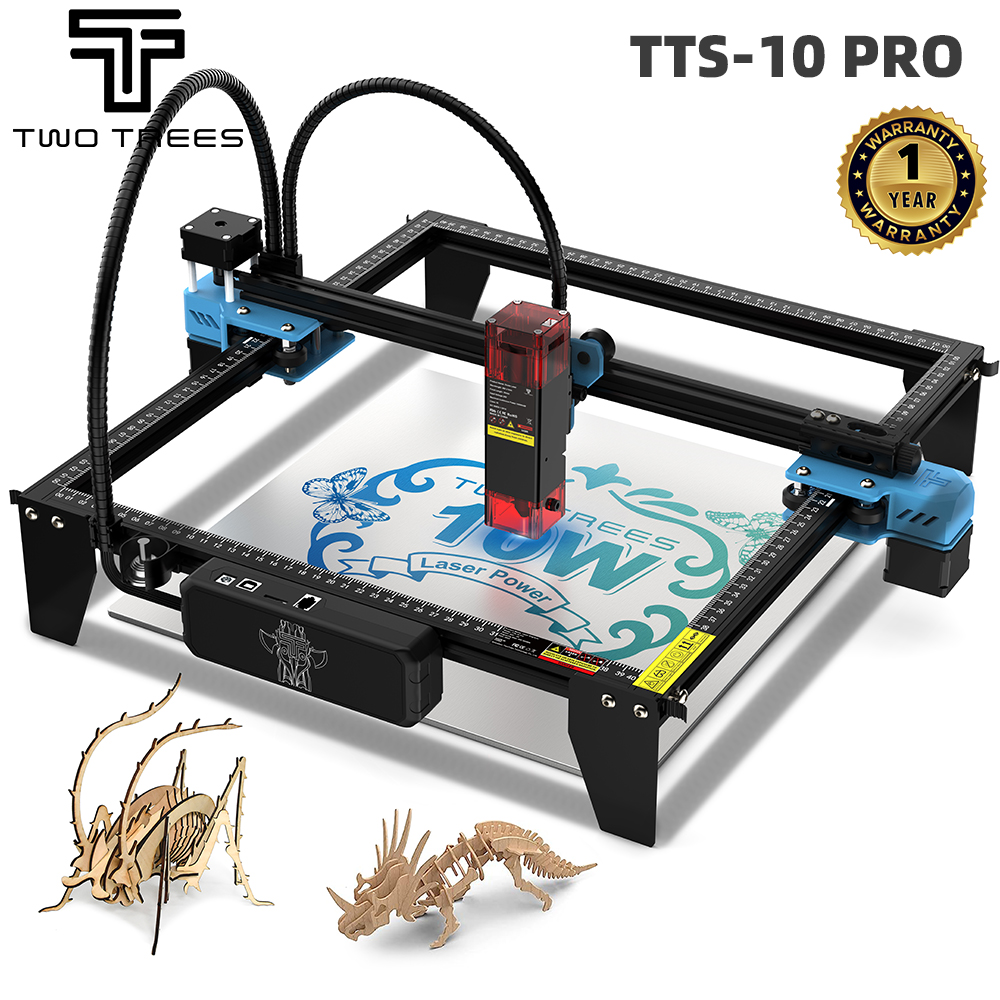 Industrial Laser Solutions - TWOTREES TTS-10 Pro Laser Engraver Stainless