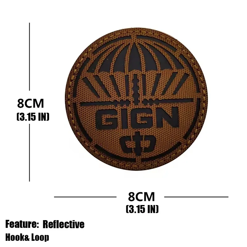 France GIGN Tactical Patches L - Industrial Laser Machines ulasan dan harga