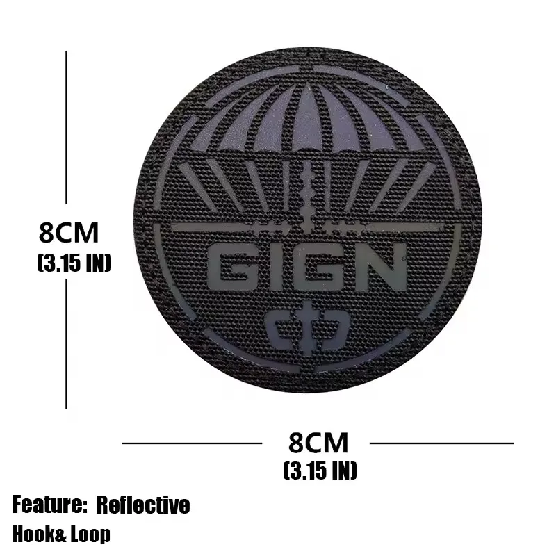 France GIGN Tactical Patches L - Industrial Laser Machines ulasan dan harga