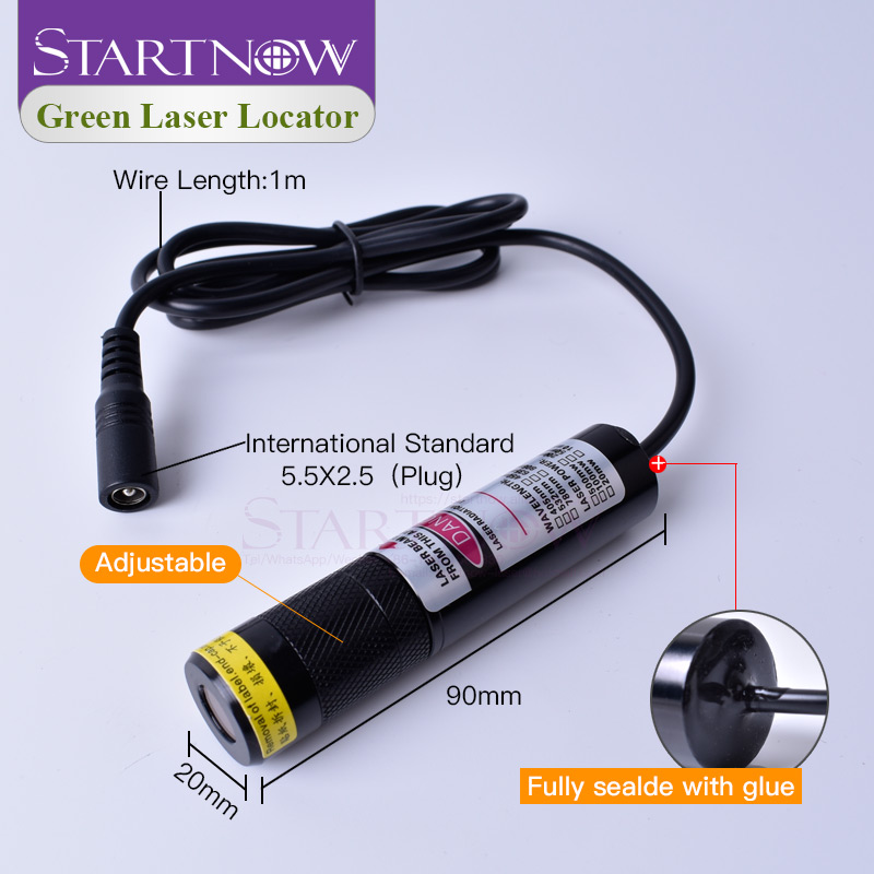 Green Positioner 520nm 30mw La - Industrial Green Laser Pointer ulasan dan harga