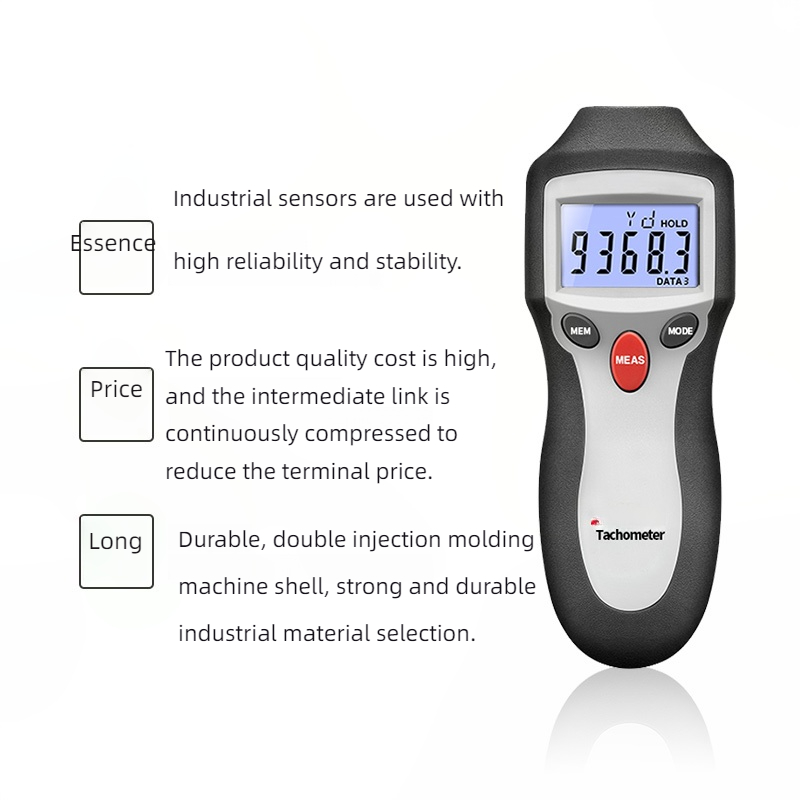 Handheld Non-Contact Digital T - Industrial Laser Tachometer ulasan dan harga