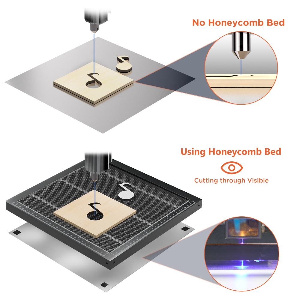 ACMER Working Table Universal  - Industrial Laser Engraving Machine ulasan dan harga