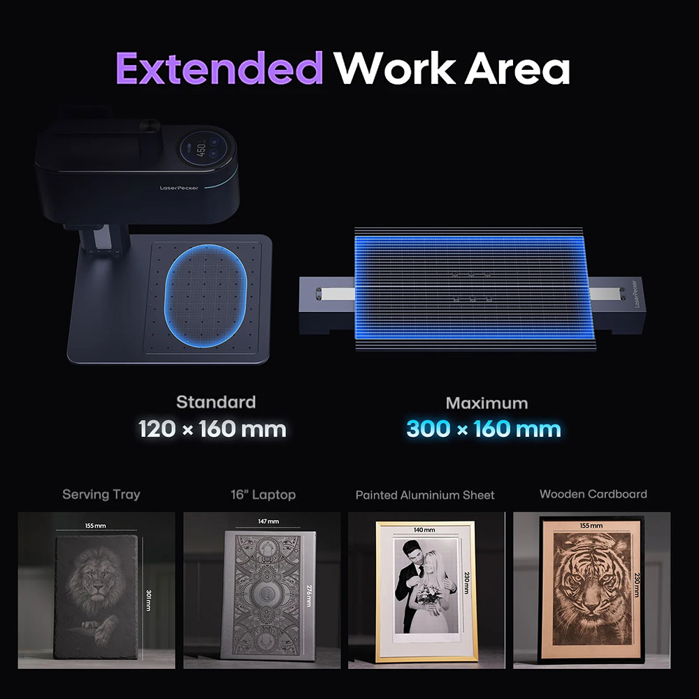 LASERPECKER 4 LP4 Laser Engrav - Industrial Laser Engraving Machine ulasan dan harga