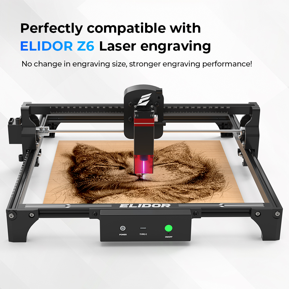 ELIDOR Z6 6W/12W Laser Module  - Industrial Laser Engraving Machine ulasan dan harga
