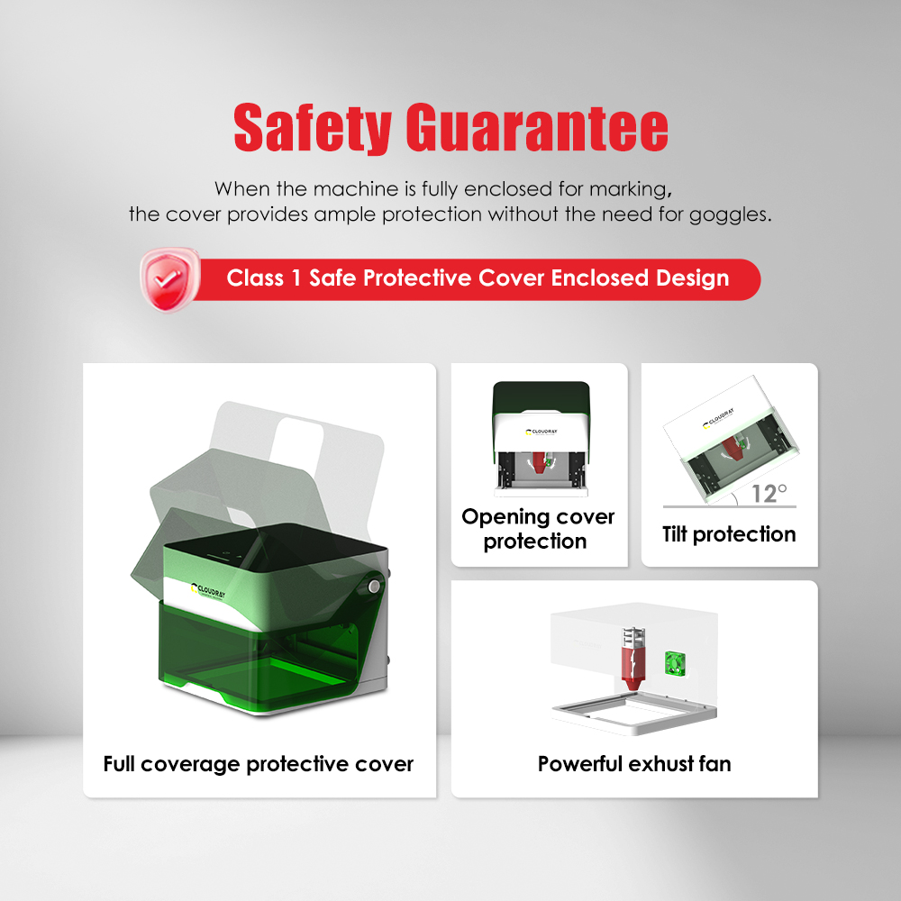 Cloudray 5000mw CNC Mini Laser - Industrial Laser Engraving Machine ulasan dan harga