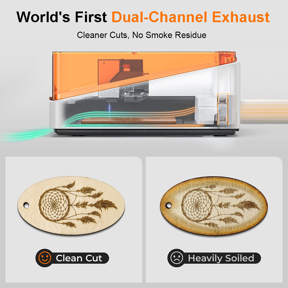 TOOCAA NOVA 20W Beginner-Frien - Industrial Laser Engraving Machine ulasan dan harga