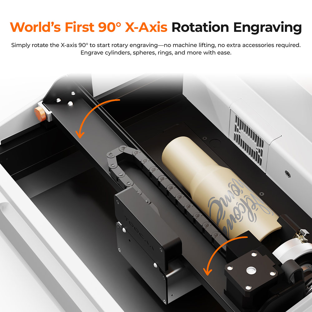 TOOCAA NOVA 20W Beginner-Frien - Industrial Laser Engraving Machine ulasan dan harga