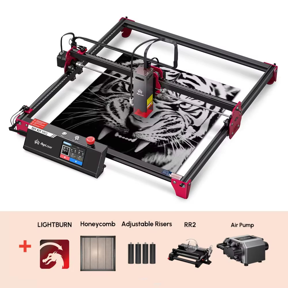 Algolaser DIY KIT MK2 40*43cm  - Industrial Laser Engraving Machine ulasan dan harga
