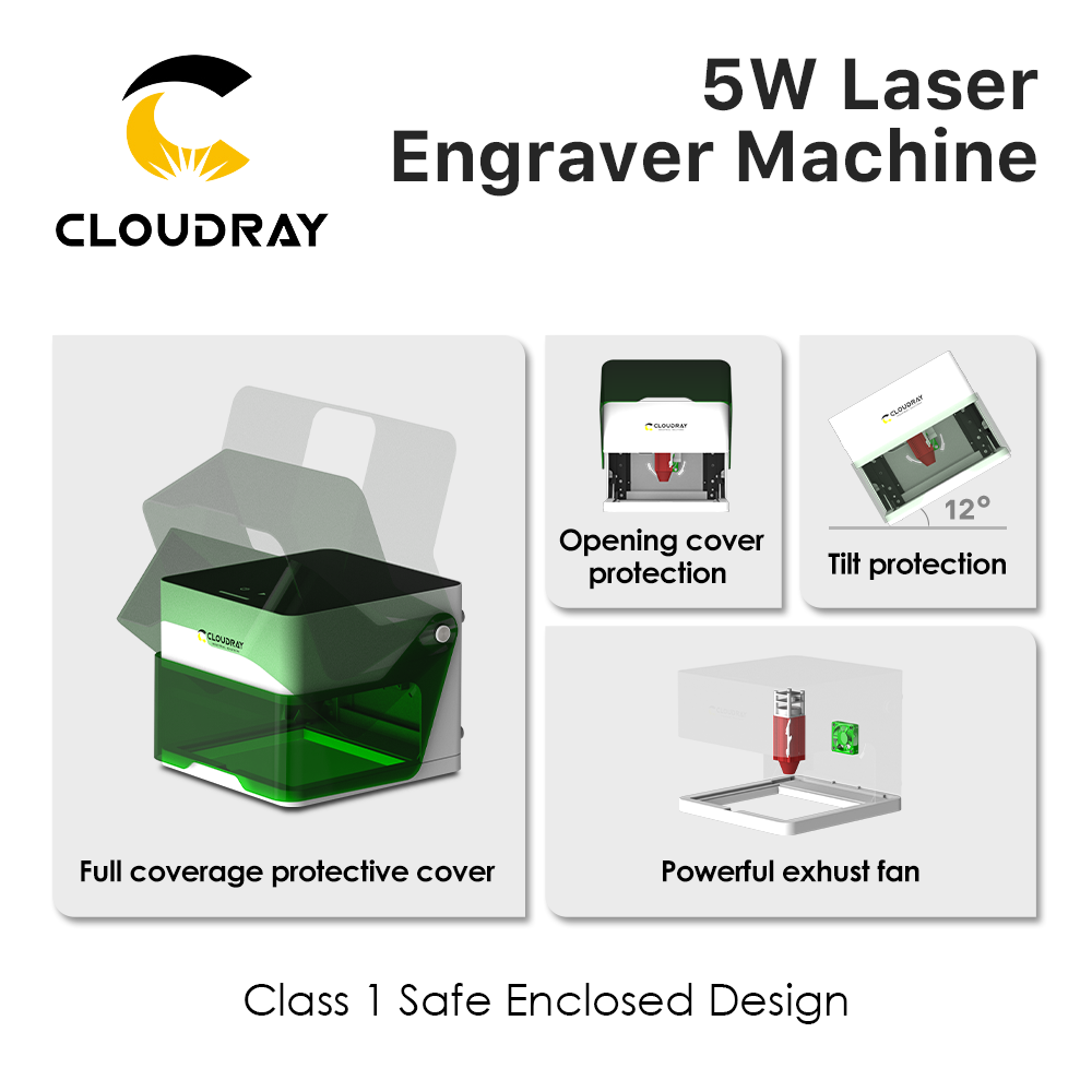 Cloudray Laser Engraver BM1 Ma - Industrial Laser Engraving Machine ulasan dan harga