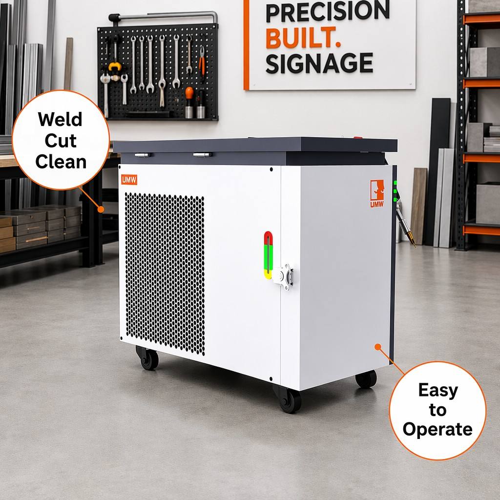 UMW Integrated Water Cooled La - Industrial Laser Machines ulasan dan harga